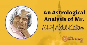 An Astrological Analysis of Mr. APJ Abdul Kalam