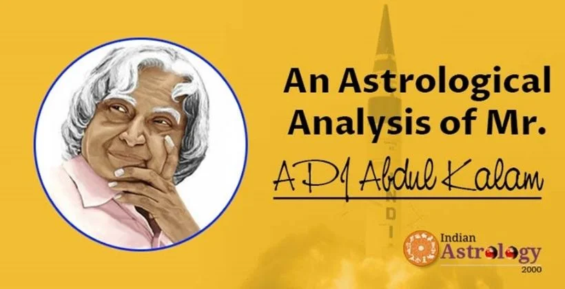 An Astrological Analysis of Mr. APJ Abdul Kalam
