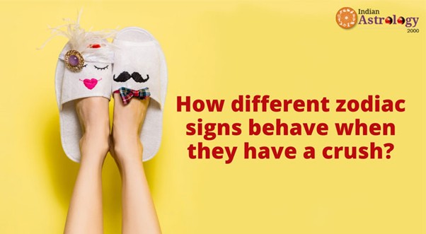 How Zodiac Signs Behave Around Their Crush?