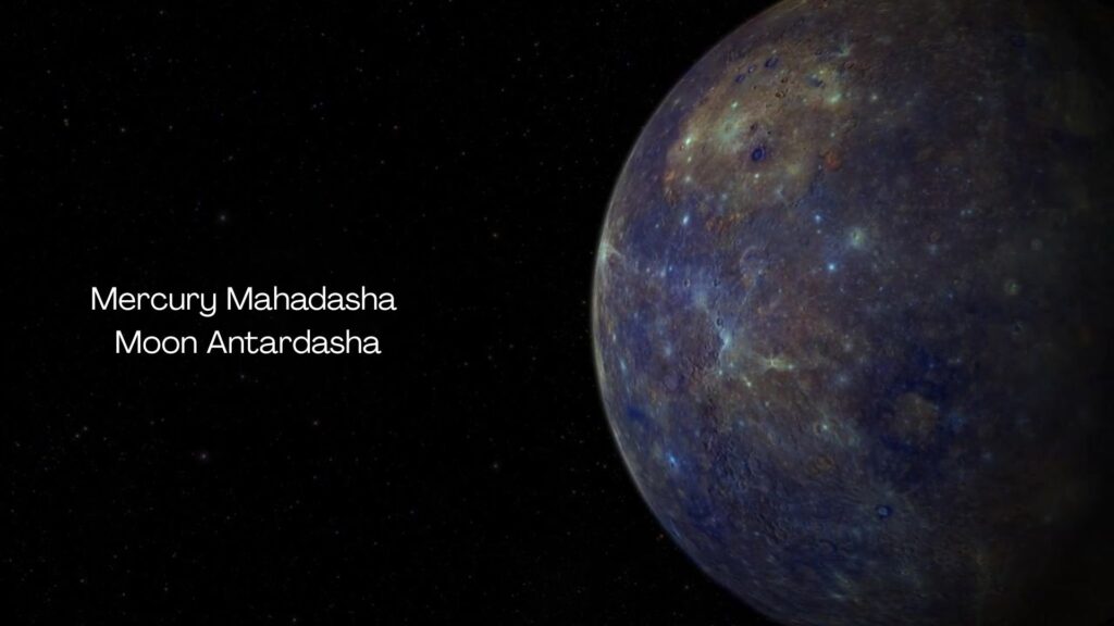 Mercury Mahadasha Moon Antardasha