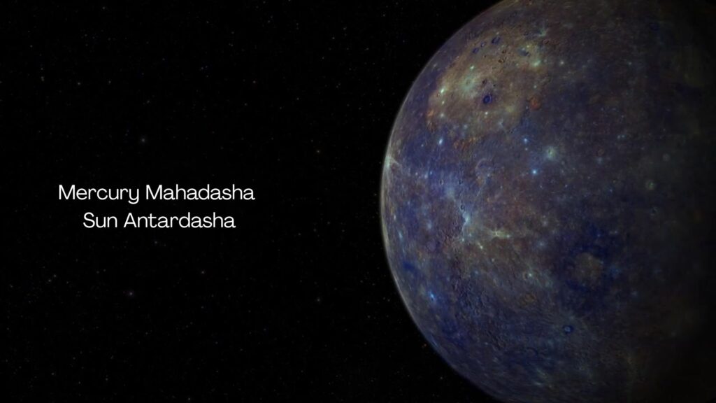 Mercury Mahadasha Sun Antardasha